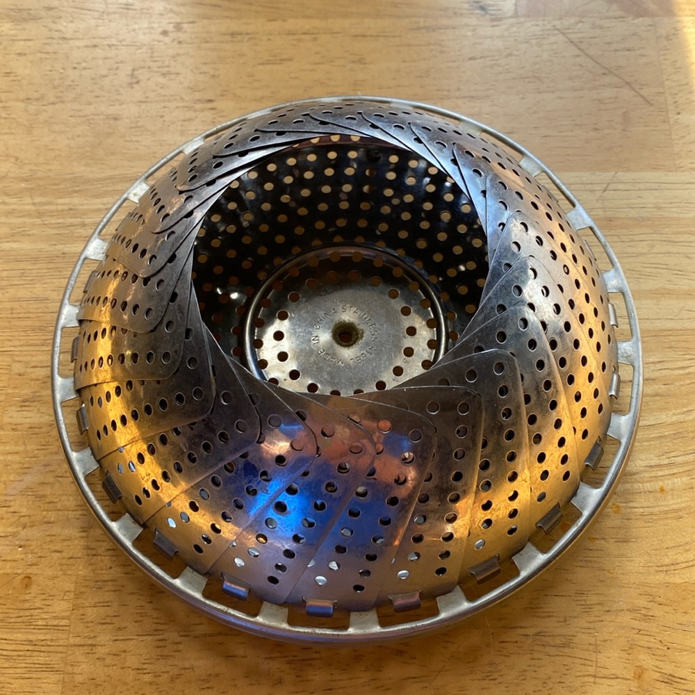 ! Good Quality Large Stainless Steel Vegetable Steamer 10,5”